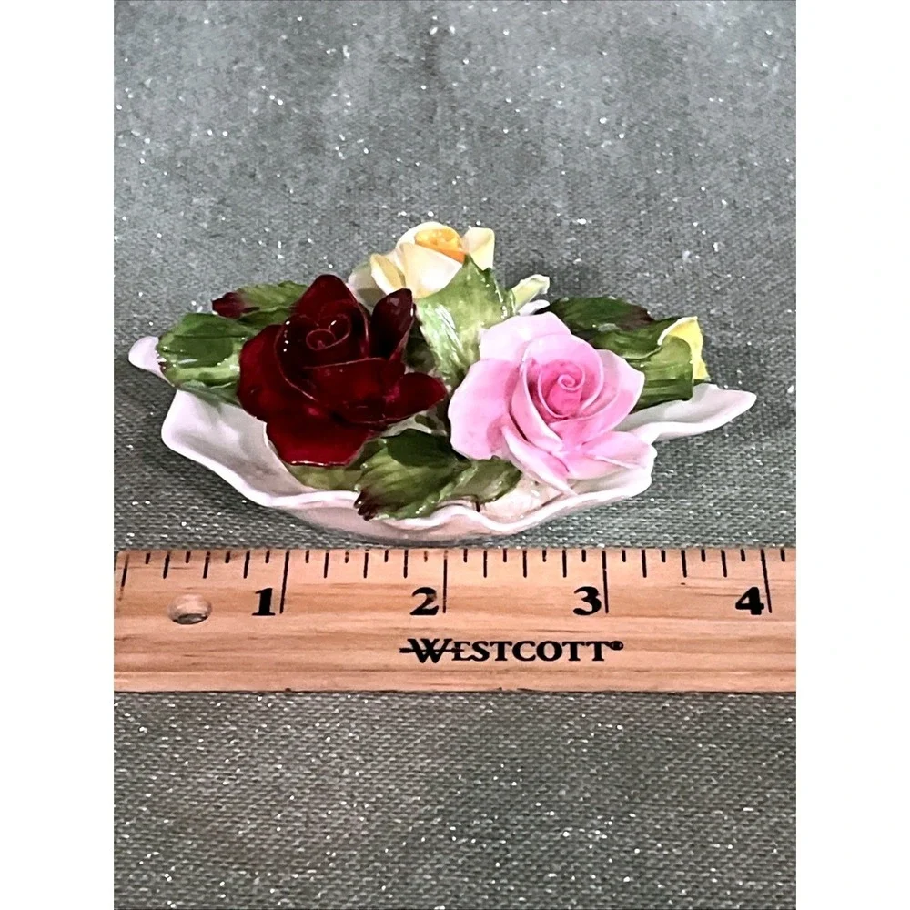 VTG 3 Aynsley Bone China England Hand Modelled/Hand Painted Flower Baskets*